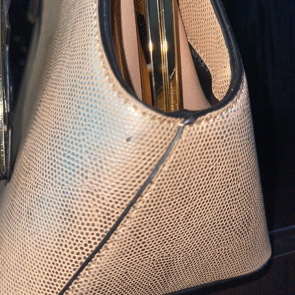 Dune London Cream and Tan Satchel - Picture 8 of 15